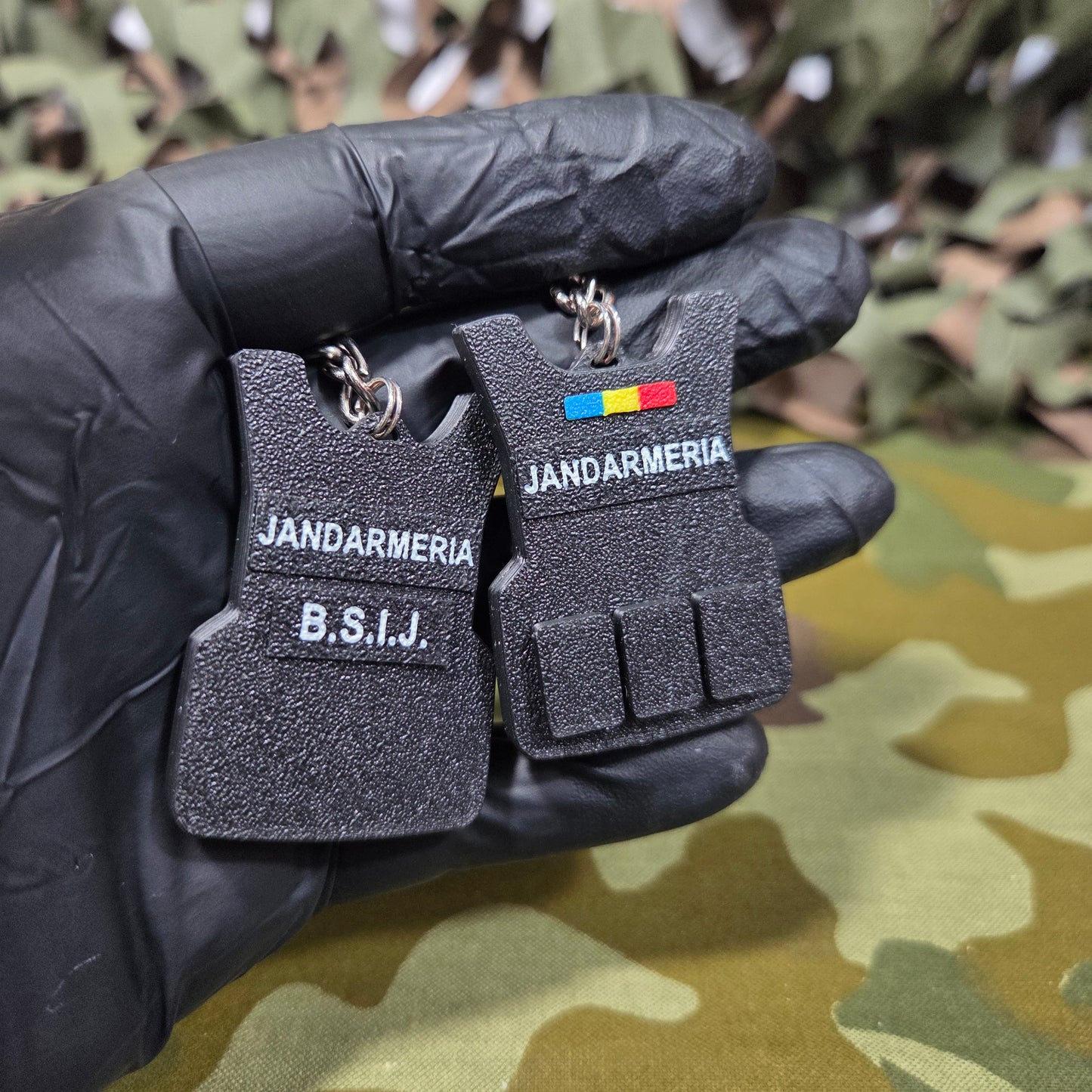 Breloc Personalizat Vestă Tactică Jandarmerie