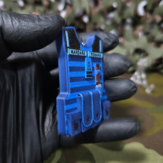 Breloc Personalizat Vestă Tactică Cu Accesorii Forțele Navale