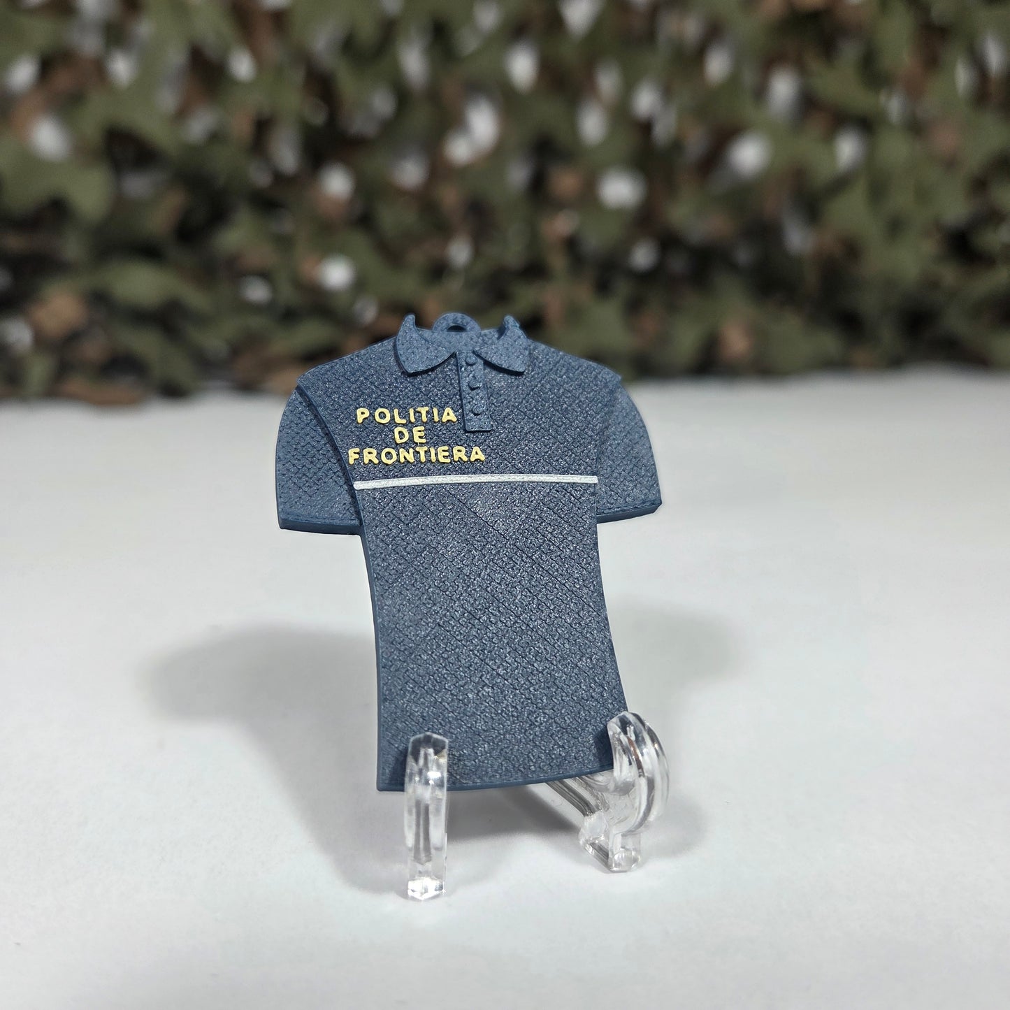 Breloc Personalizat MiniGrad + Tricou Poliția de Frontieră