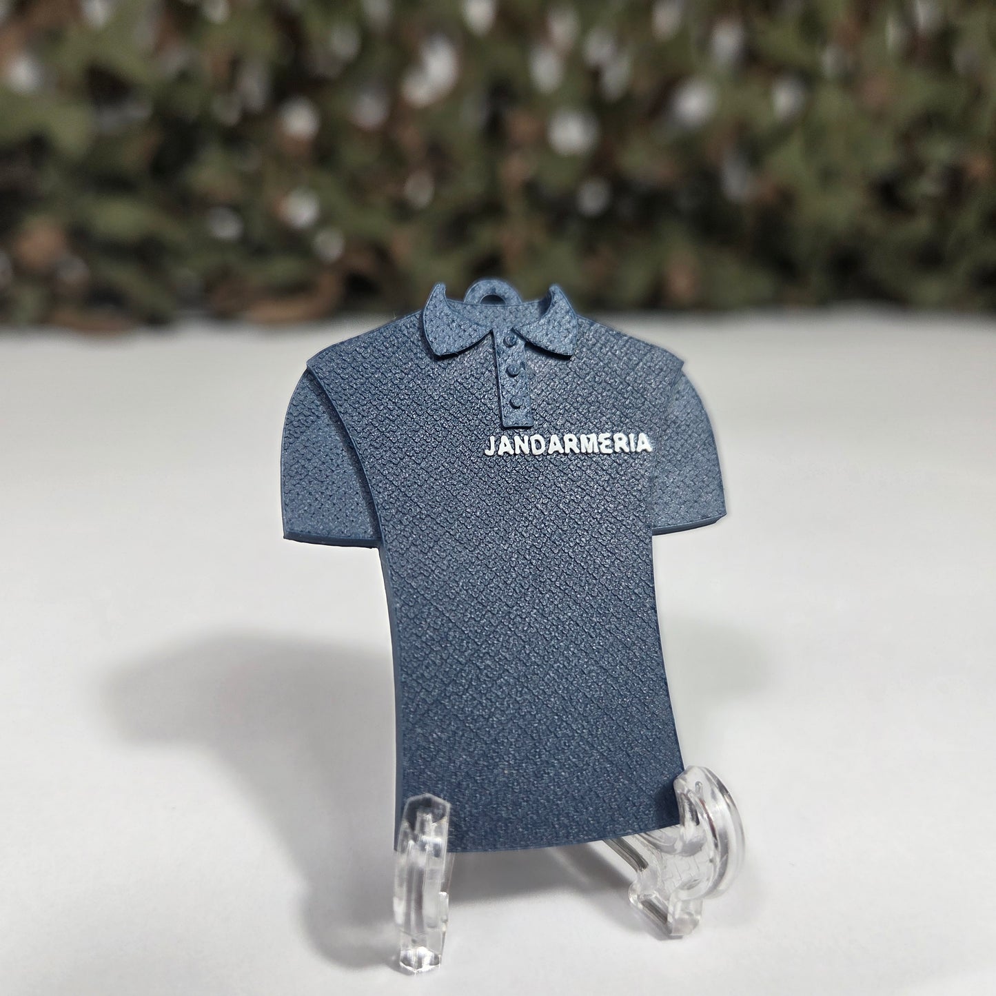 Breloc Personalizat MiniGrad + Tricou Jandarmerie Bleumarin