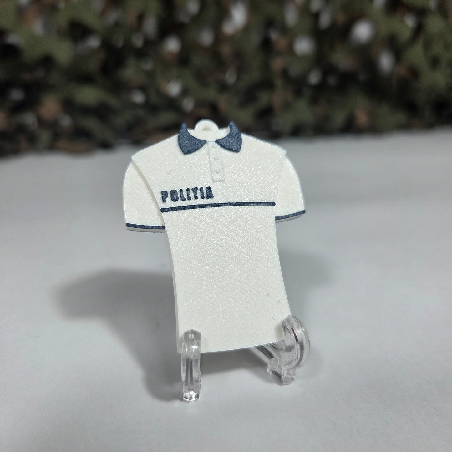 Breloc Personalizat MiniGrad + Tricou Rutieră Alb