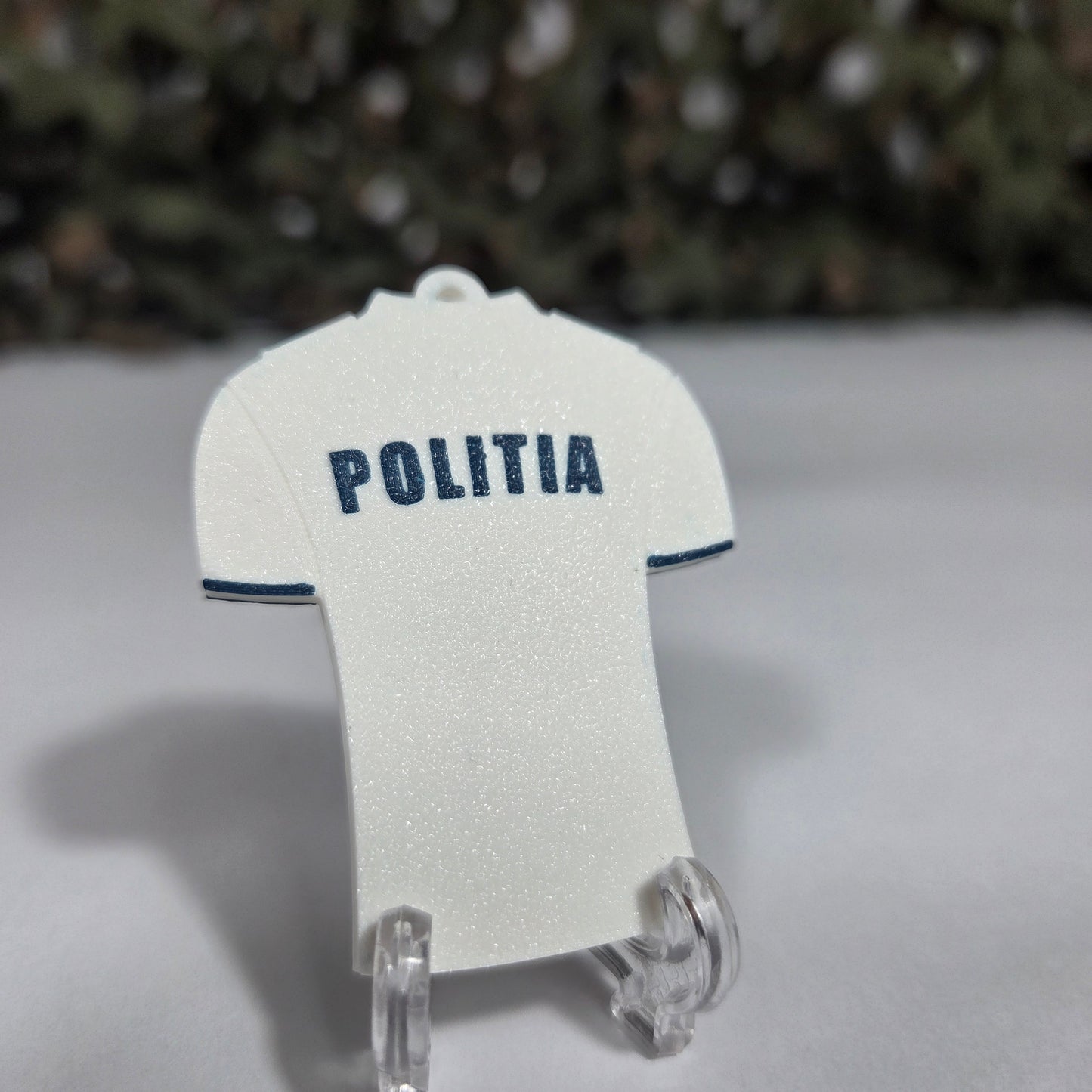 Breloc Personalizat MiniGrad + Tricou Rutieră Alb