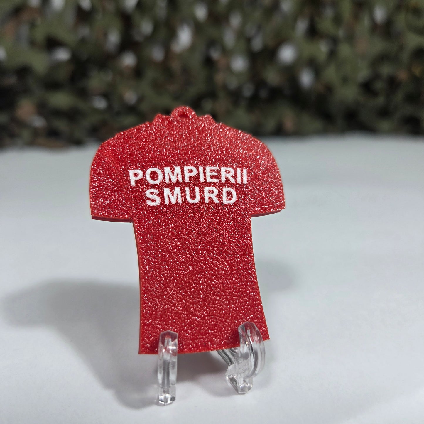 Breloc Personalizat MiniGrad + Tricou Pompierii SMURD