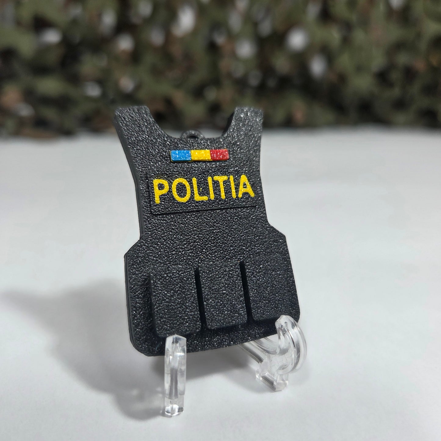 Breloc Personalizat MiniGrad + Vestă Tactică