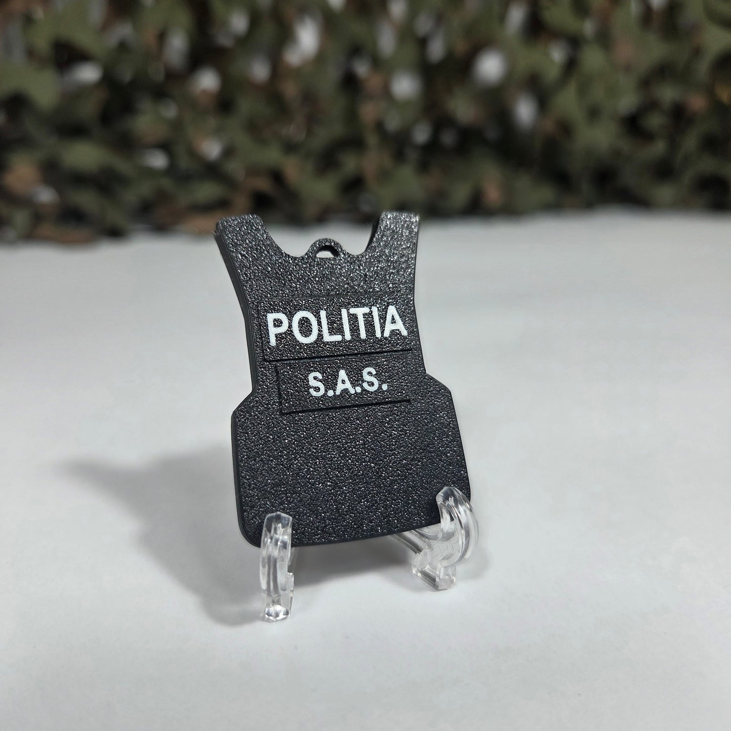 Breloc Personalizat MiniGrad + Vestă Tactică