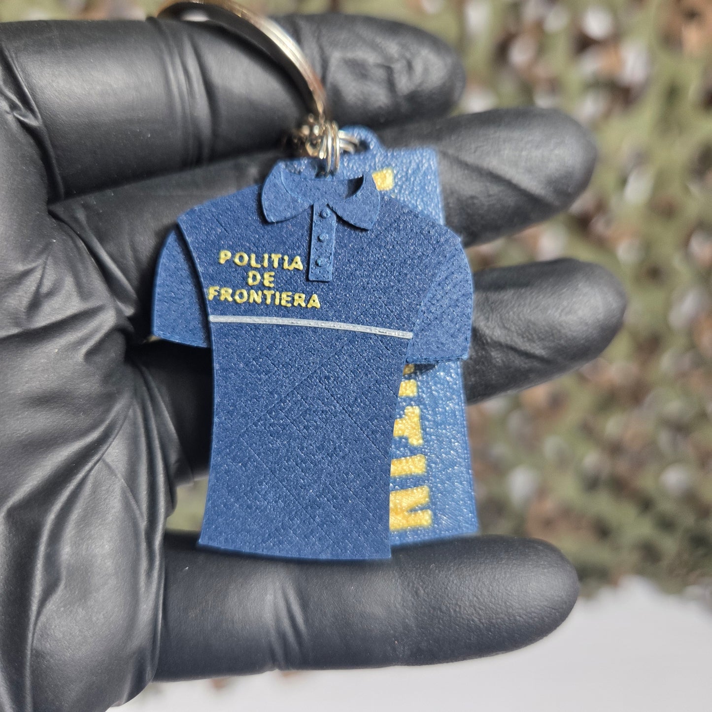 Breloc Personalizat MiniGrad + Tricou Poliția de Frontieră