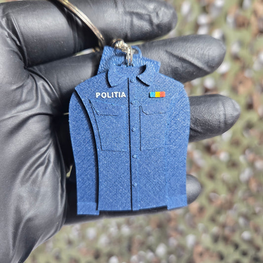 Breloc Personalizat MiniGrad + Cămașă Tactică