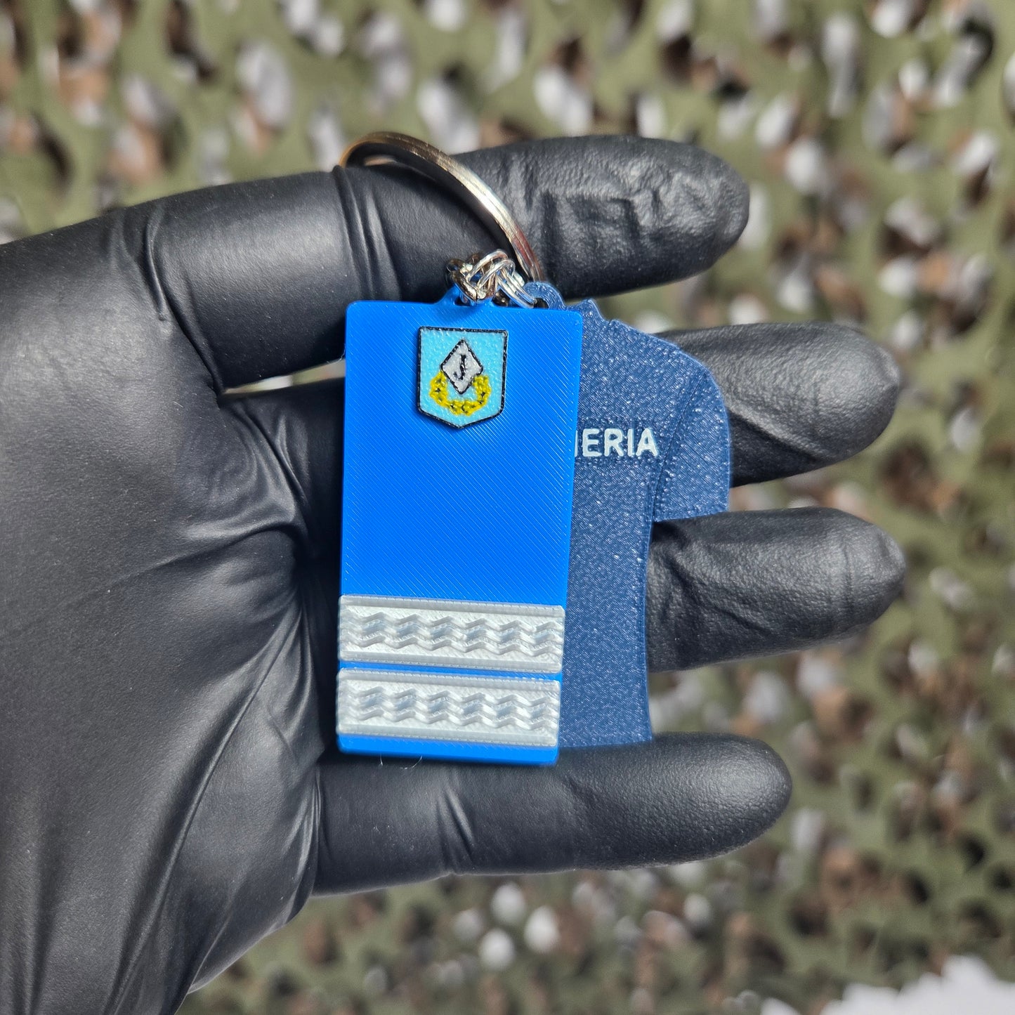 Breloc Personalizat MiniGrad + Tricou Jandarmerie Bleumarin