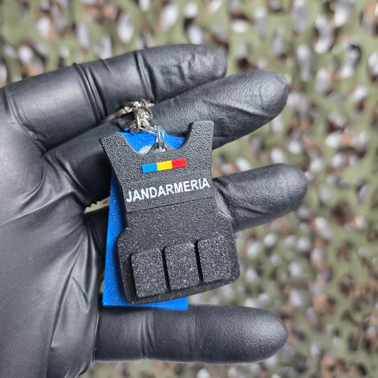 Breloc Personalizat MiniGrad + Vestă Tactică