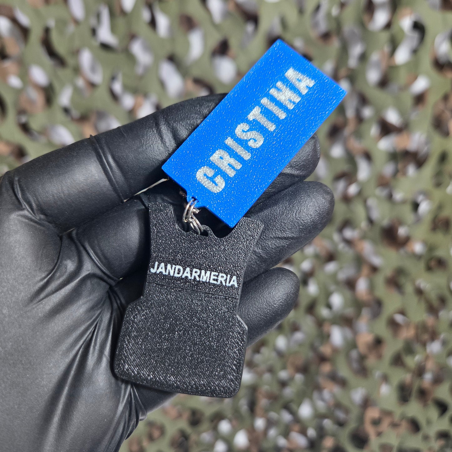 Breloc Personalizat MiniGrad + Vestă Tactică