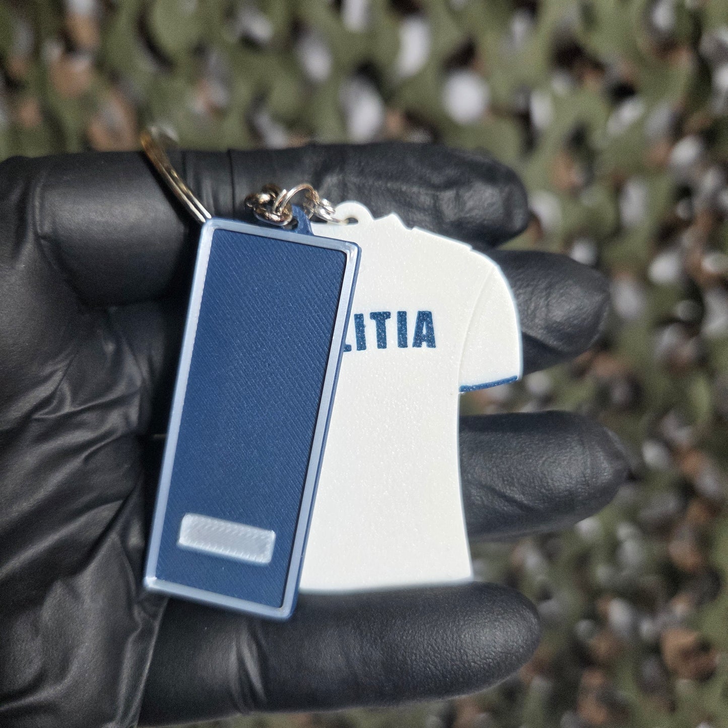 Breloc Personalizat MiniGrad + Tricou Rutieră Alb