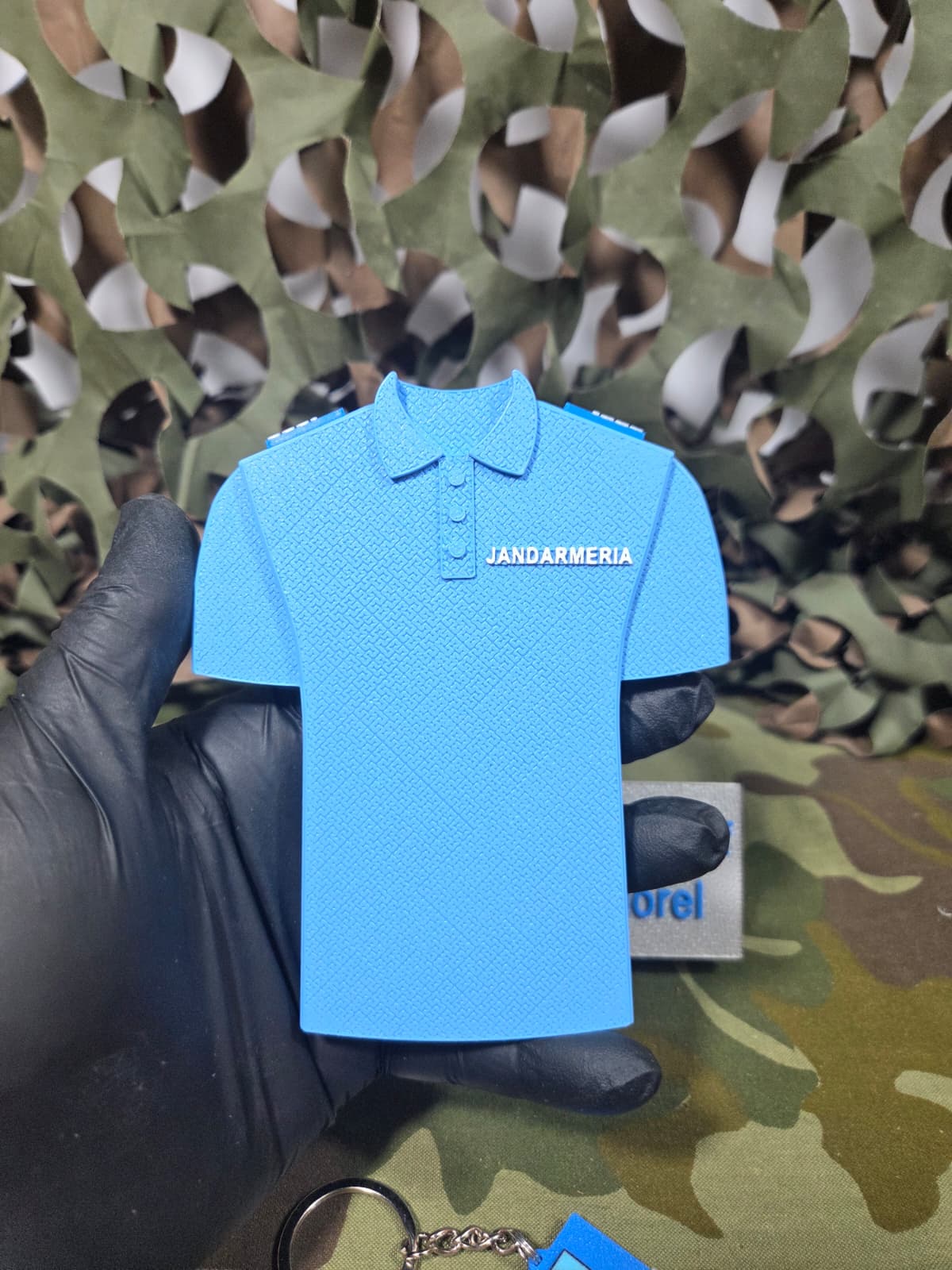 Set Cadou Personalizat - Plachetă Tricou Jandarmerie