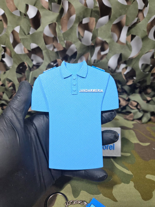 Set Cadou Personalizat - Plachetă Tricou Jandarmerie