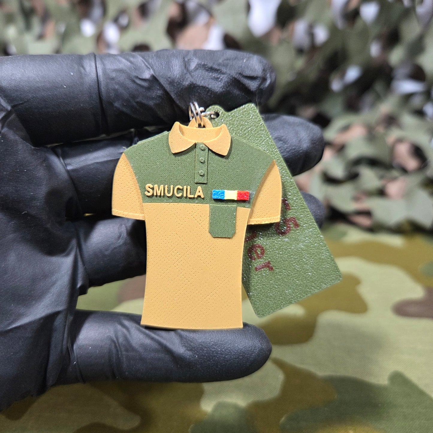 Breloc Personalizat MiniGrad + Tricou Armată