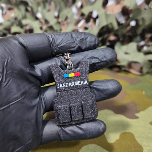 Breloc Personalizat  Vestă Tactică Jandarmerie