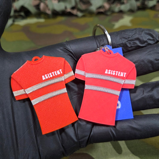 Breloc Personalizat Nominal + Tricou Serviciul de Ambulanță