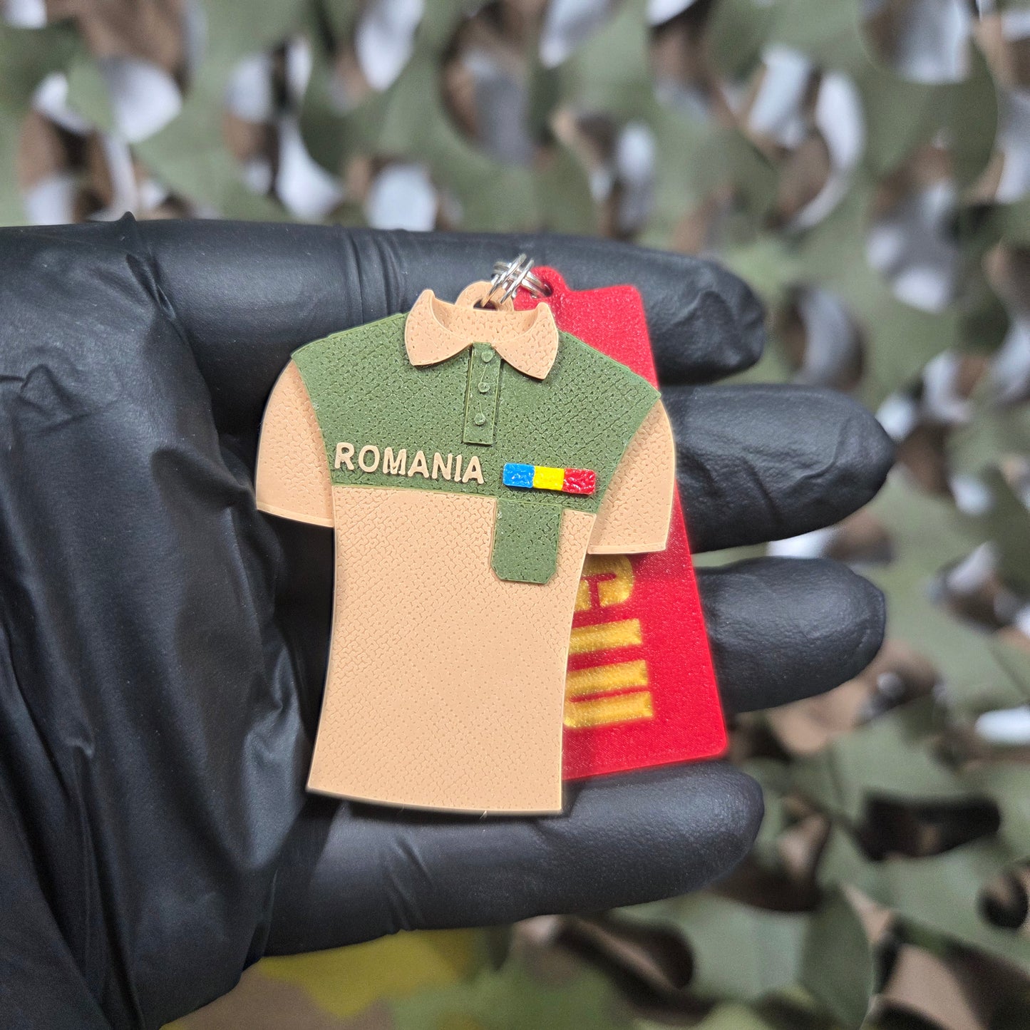 Breloc Personalizat MiniGrad + Tricou Armată