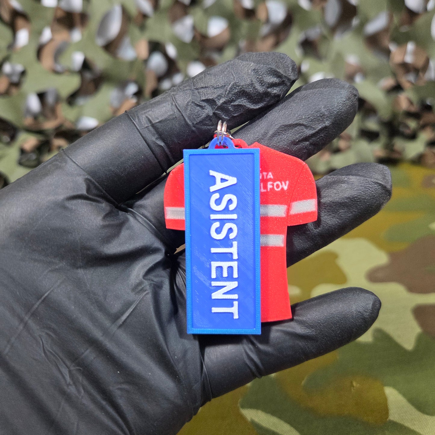 Breloc Personalizat Nominal + Tricou Serviciul de Ambulanță